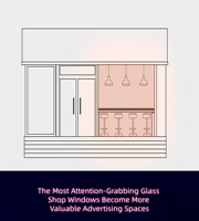 Écran publicitaire LED transparent pour fenêtre en verre, écran LED intérieur à perspective, adapté à la décoration de vitrine de magasin de détail