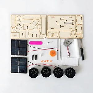 Wooden Solar Powered Lunar <strong>Rover</strong> Model Building Kit STEM Science Experiment DIY Handmade Assembly <strong>Moon</strong> <strong>Rover</strong> Robot 3D Puzzle Toy - Product Image 3