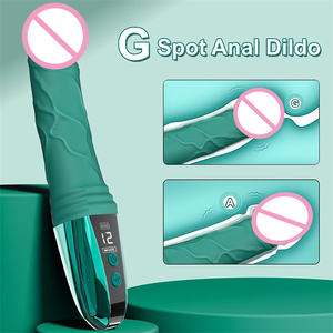 Nouveau jouet sexuel pour adultes en silicone réaliste avec <span class=keywords><strong>pénis</strong></span> prothétique vibrant, bâton de massage, jouet sexuel - Product Image 2