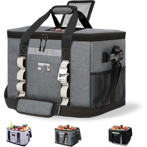 Free sample Customized logo Insulation Ice <b>Bag</b> Waterproof Insulated <b>Food</b> Delivery <b>Bag</b> and Grocery <b>Bag</b> - Product Image 2