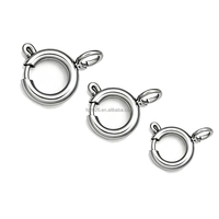 Stock d'usine – Fermoir à ressort en acier inoxydable 316, mousqueton à ressort, composants de bijoux DIY pour la fabrication de colliers et bracelets