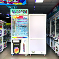 Naughty Dog Machine à grue japonaise en acrylique, métal et verre trempé, personnalisable, attrape-poupées à monnayeur, jeu d'arcade et de divertissement à prix