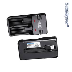 Doublepow 2 ranuras 3,6 <span class=keywords><strong>V</strong></span>/3,7 <span class=keywords><strong>V</strong></span> 18650 <span class=keywords><strong>cargador</strong></span> de batería de celda de litio <span class=keywords><strong>cargador</strong></span> Usb 18650 21700 26650 14450 <span class=keywords><strong>cargador</strong></span> Batetia - Product Image 5