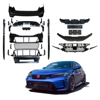 Pièce extérieure automobile Type-R pour Civic 11e génération 2022 2023 2024 2025 2026 Kit de conversion de carrosserie style Type R pour lifting avant