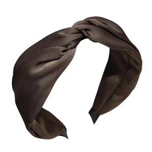 الزلزال الفرنسية الصليب تويست واسعة طبعة رباط شعر الكورية مزاجه أنيقة الأزياء نزهة الشعر هوب الرجعية القماش عقال - Product Image 1