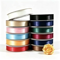 Vente directe usine – Ruban satin uni 4 cm, 196 couleurs, vente en gros pour roses éternelles DIY