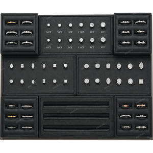 Kit d'outils de vente de bijoux en diamant bague de fiançailles présentoir à bijoux tige et réglage présentoirs de constructeur d'anneaux magnétiques - Product Image 2