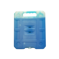 Briques de glace Offre Spéciale OEM Pack de glace réutilisable bleu vert couleur Gel boîte de refroidissement briques de congélateur