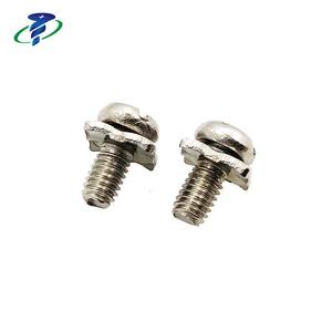 #6-32x1/<b>4</b>" Stainless Steel SEMS <b>Screws</b> With Captive Wire Clamp Use in Power Supply Strips - Product Image 5