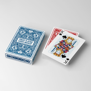 Juego de Cartas de Póker de Marca OEM en Caja de Regalo, Papel Recubierto con Núcleo Negro Alemán, Laminado con Película, Cartas de Póker de Gama Media a Alta - Product Image 3