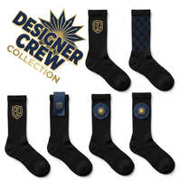 Chaussettes de sport personnalisées en tricot blanc respirant et antibactérien avec logo brodé pour femmes – Qualité supérieure
