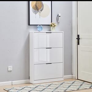 Meuble de salon, armoire à chaussures en bois, 2 styles, armoire à chaussures moderne - Product Image 4