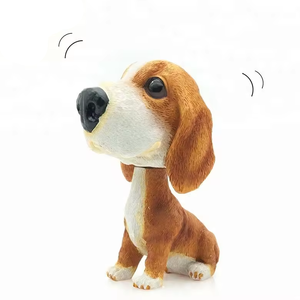Statuetta Oscillante da Cruscotto <span class=keywords><strong>Mini</strong></span> Cucciolo in Poliresina Cane Oscillante per Decorazione Auto - Product Image 4
