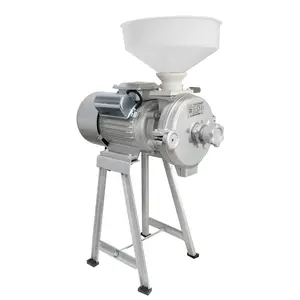 Industrial Electric Grain Mill Grinder Small Scale Corn Grinder Wheat Flour Mill Machine