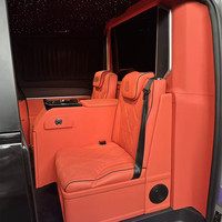 Kit intérieur complet Vito V Class 7 places à 4 places, sièges en cuir Maybach, bar VIP, cloison de séparation pour Mercedes V Class Vito W447 W448