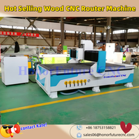Machine de routeur CNC en bois de vente chaude 1300x2500MM avec système de contrôleur DSP