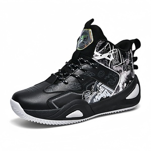 Nouvelles chaussures de <span class=keywords><strong>basket</strong></span>-ball à lacets antidérapantes en mesh à tige haute, confortables toute l'année, semelle extérieure en caoutchouc, respirantes pour hommes et femmes - Product Image 6