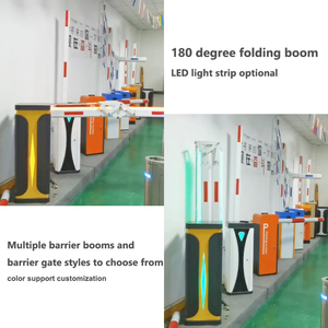 بوابة حاجز بذراع مفصلي من سبائك الألومنيوم قابلة للطي بزاوية 180 درجة من المصنع مباشرة - Product Image 4