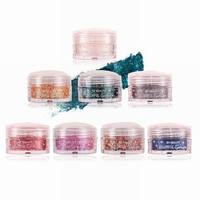 Ombre à paupières scintillante unique personnalisée vente en gros d'ombre à paupières multichromes à haute teneur en pigments fard à paupières coloré de luxe Mono paillettes