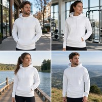 Sweat à capuche pour homme avec broderie appliquée, design personnalisé, motif uni, polaire d'hiver, style streetwear, col à capuche