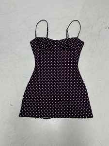 Cuteandpsycho Sexy esthétique robe à pois élégant été fête Hottie vêtements Chic moulante dos nu Y2k tenues de mode - Product Image 6