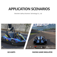 Volante de Carreras Simulador Económico de 270 mm con Agarre de PU Antideslizante y Aleación de Aluminio Ligera