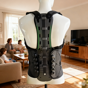 Corrector de Postura Ortopédico Ajustable para Espalda y Hombros, con Correa y Cinturón de Soporte <span class=keywords><strong>Lumbar</strong></span> - Product Image 1