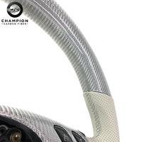 Pour BMW M3M4 E46 E53 E36 E39 E81 E87 E91 E92 330CI 325I M Sport Volant En Fiber De Carbone En Cuir Accessoires De Voiture Intérieur
