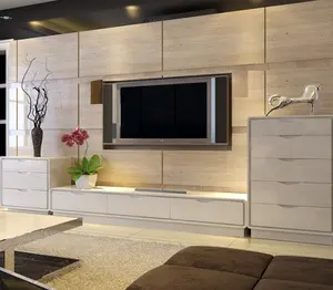 2023ทีวีฮอลล์เฟอร์นิเจอร์ห้องนั่งเล่นออกแบบเฟอร์นิเจอร์พร้อมตู้โชว์