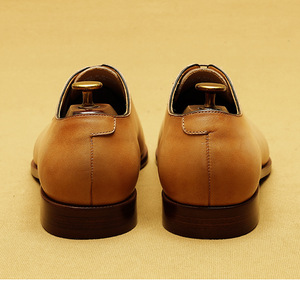 S0040X chaussures en cuir à trois connexions hommes peau de vache intérieure pointue robe d'affaires dîner dîner vêtements commerce extérieur - Product Image 4