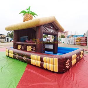 Bar Flotante Inflable de PVC para Piscina con Asiento, para Fiestas y Eventos al Aire Libre en el Patio Trasero, Alta Capacidad (>500 kg), Soporta >10 Personas - Product Image 2