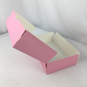 Özel katlanır düz karton çerez tatlı nakliye kutusu ambalaj özel baskı parti tatlı Donut kağit kutu - Product Image 3