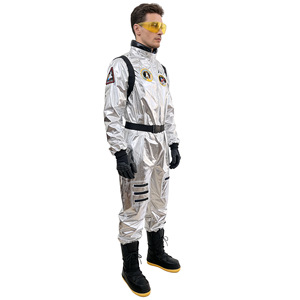 Costume d'astronaute unisexe Yi Xiaoyi en argent, tenue de performance pour fête d'Halloween, taille adulte - Product Image 3