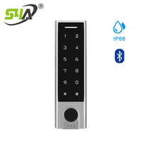 Controlador de Acceso a Puertas S4A HF3-BT IP66 Resistente al Agua con Huella Dactilar, Tarjeta RFID, Teclado Táctil y Aplicación Tuya