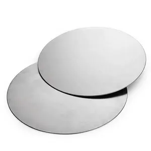 Placa circular de aluminio de calidad giratoria para utensilios y discos de cocina