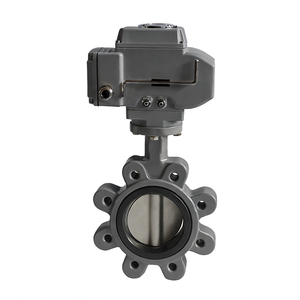 Válvula de Mariposa Motorizada COVNA Tipo Lug ANSI Clase 150 de Hierro Fundido, Modulante, Accionamiento Eléctrico 4-20mA, 220v - Product Image 2