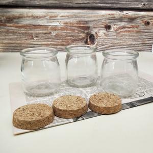 Venta al por mayor 3oz 5oz tarros <span class=keywords><strong>de</strong></span> miel <span class=keywords><strong>de</strong></span> vidrio <span class=keywords><strong>de</strong></span> boca ancha con <span class=keywords><strong>corcho</strong></span> <span class=keywords><strong>de</strong></span> madera recipientes <span class=keywords><strong>de</strong></span> vidrio <span class=keywords><strong>de</strong></span> especias <span class=keywords><strong>para</strong></span> té azúcar relleno mermelada en la cocina - Product Image 6