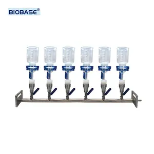 Biobase Spruitstukken Vacuüm Filtratie Laboratorium Lab 6-tak Oplosmiddel Filtratie Apparaat MVF-6G