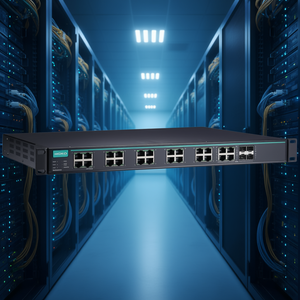 สวิตช์อีเธอร์เน็ตแบบติดตั้งบนแร็ค Moxa รุ่น IKS-G6524A-4GTXSFP-HV-HV 24 พอร์ต กิกะบิต สำหรับเครือข่ายระดับองค์กร - Product Image 3