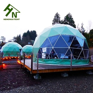 Tienda de cúpula calefactable prefabricada de casa de lujo de 20 pies para eventos - Product Image 4