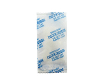 Poudre déshydratante de chlorure de calcium 2g-100g Agent auxiliaire chimique d'emballage à double couche pour l'adsorption de sacs de vêtements