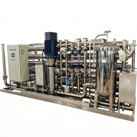 Station de traitement d'eau par osmose inverse pour dessalement à 99 % de TDS avec une productivité de 275 m³/HEURE