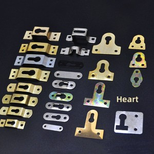 <span class=keywords><strong>Ganci</strong></span> Nascosti per Appendere Quadri e Staffe di Montaggio a Scomparsa per Dipinti ad Olio, Finitura in Metallo Argento/Oro/Nero - Product Image 3