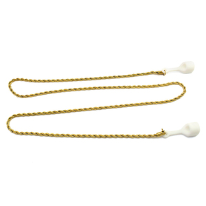 <span class=keywords><strong>Moda</strong></span> punk novedad Cadena de cuerda de acero inoxidable para Airpods colgantes anticaída cadena regalo collares de <span class=keywords><strong>moda</strong></span> mujer envio gratis - Product Image 3