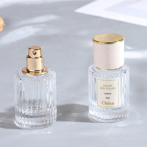 Nuevo Difusor de Perfume de Lujo de 50 ml, Botella de Vidrio Cilíndrica con Rayas, Degradado Verde, Fragancia Clásica, Tapón de Rosca - Product Image 2