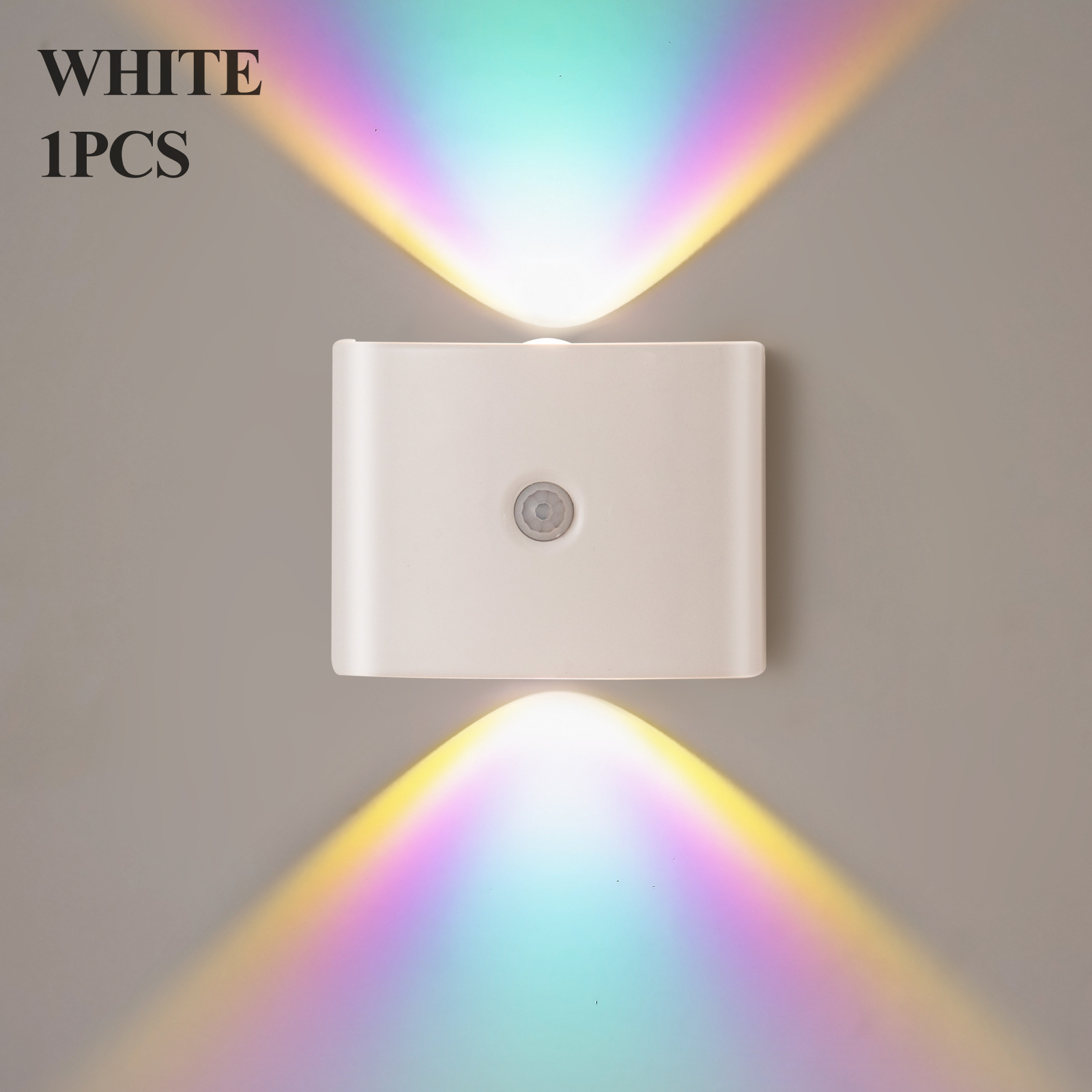 Neón con marco blanco