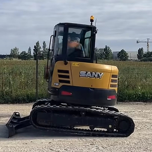 Mini-excavatrice de 5 tonnes SY50U, excavatrice sur chenilles à rotation zéro, avec le meilleur moteur, haute efficacité pour la construction urbaine - Product Image 1
