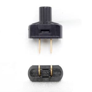 USA Standard 15A 125V 2 Pin tipo L presa di alimentazione elettrica elettrica riasciugabile americana - Product Image 4