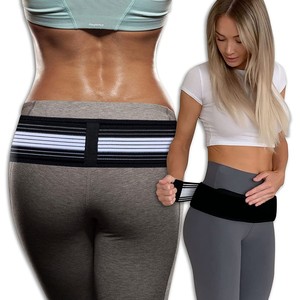 Unisex Neopreno Sacroilíaco Si Soporte Articular Cinturón de Cadera Ajustable y Transpirable Antideslizante <span class=keywords><strong>Faja</strong></span> Pélvica para Adultos - Product Image 2