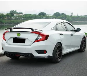 สปอยเลอร์หลัง StarNav สำหรับรถยนต์ปี 2016-2020 สไตล์ JDM ปีกสปอยเลอร์อเนกประสงค์สำหรับรถแข่ง น้ำหนักเบา ตกแต่งท้ายรถ - Product Image 3